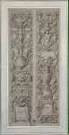 Clerisseau Charles-Louis Design of Pilasters for S. Maria della Pace in Rome  - Hermitage